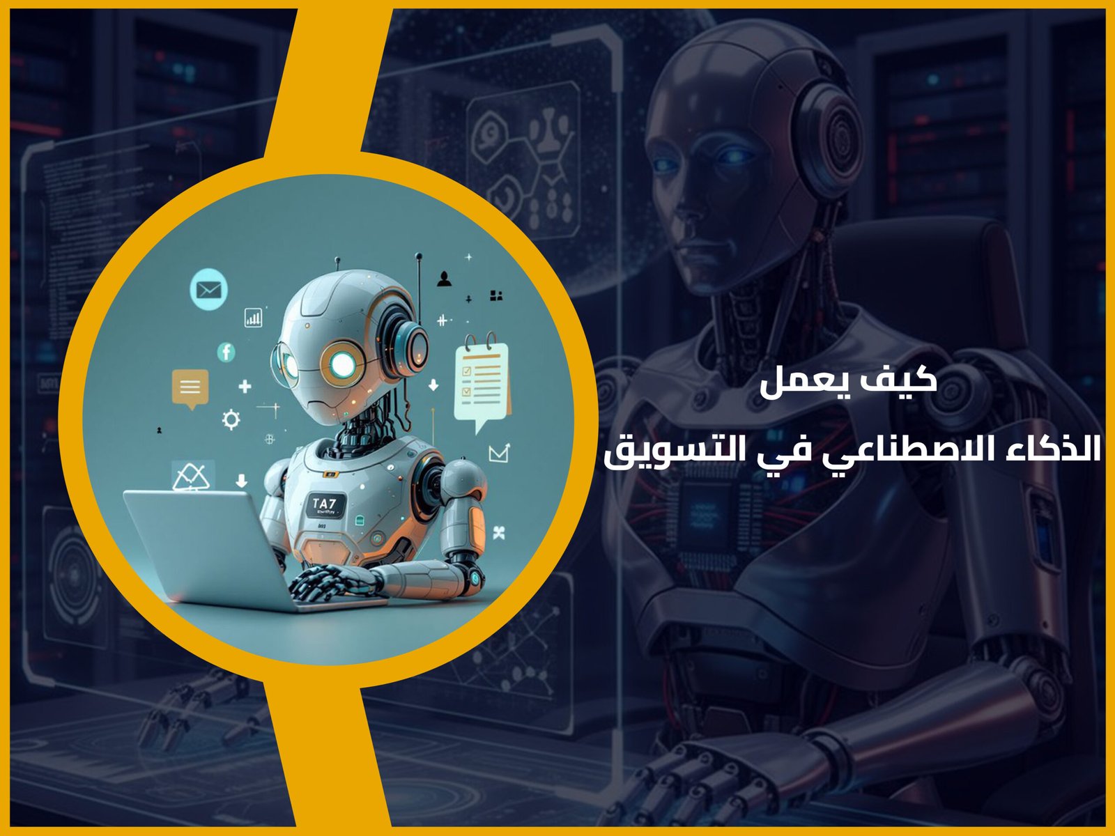 التسويق عبر الذكاء الاصطناعي